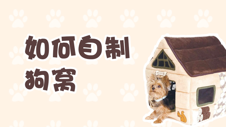 如何自制狗窝