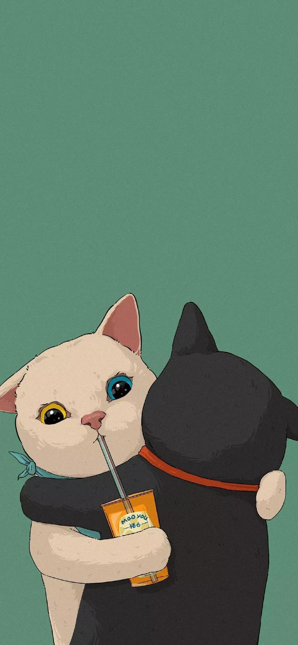 卡通可爱猫咪图片大全（失落的猫图片唯美）