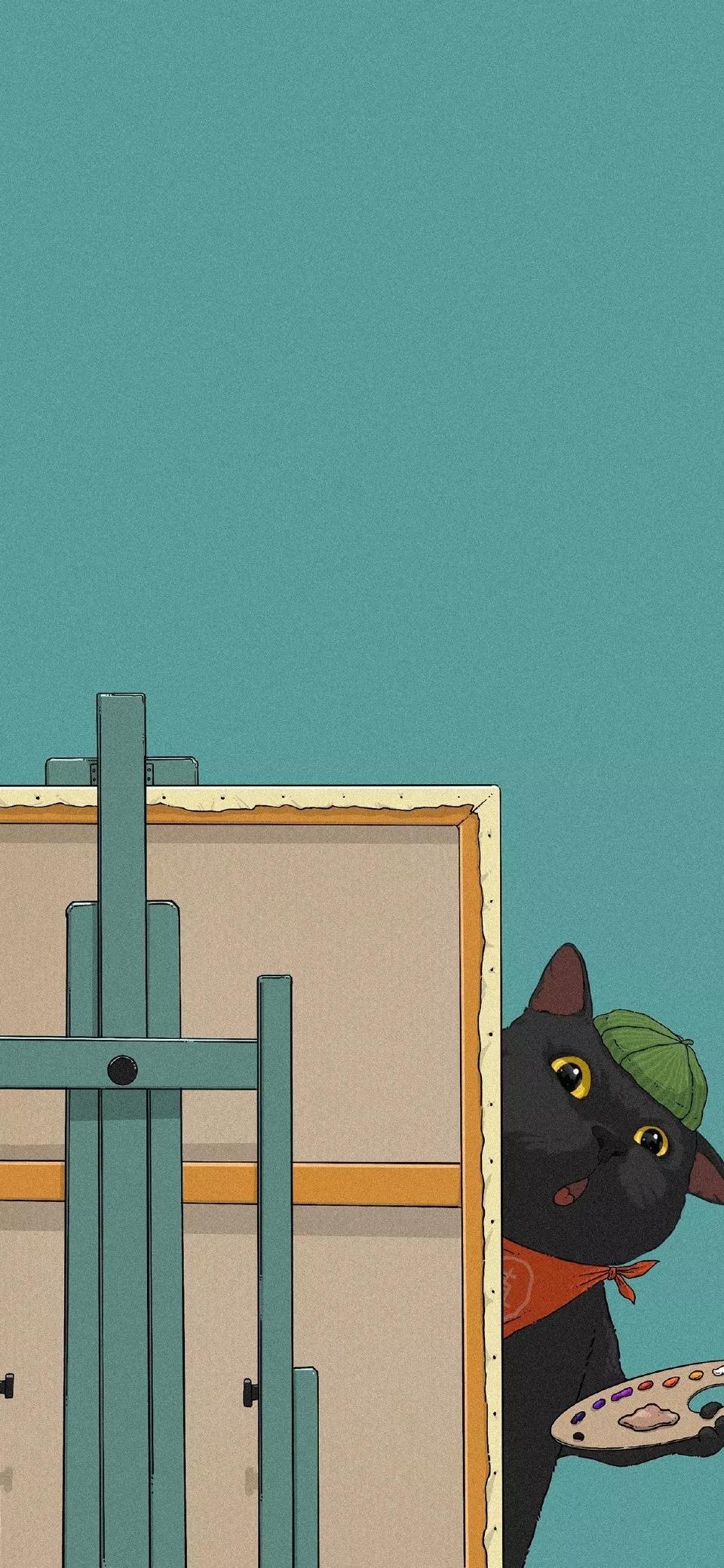 卡通可爱猫咪图片大全（失落的猫图片唯美）